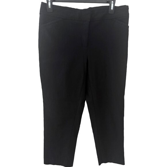 Land’n Sea Black Stretch Capri Pants Size 10 - Picture 3 of 5